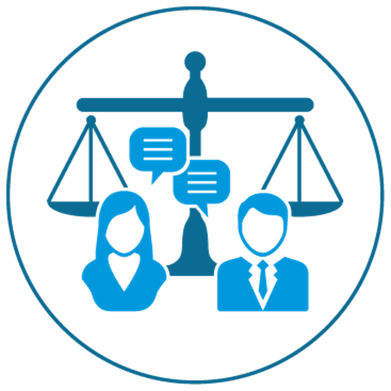 Pictogram regelrechter