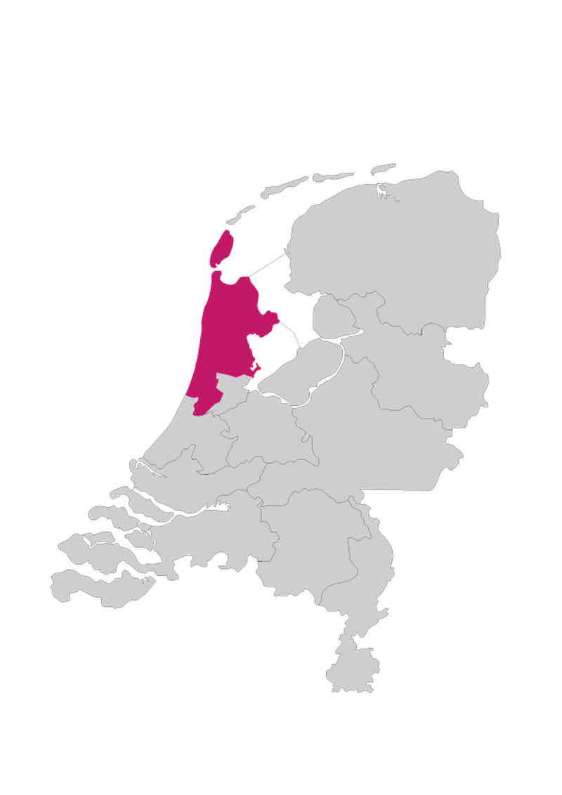 Werk- en rechtsgebied rechtbank Noord-Holland