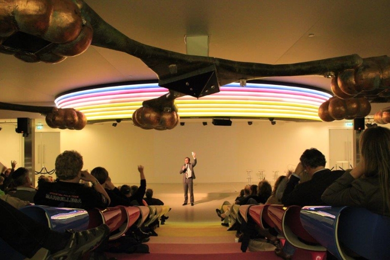 Volle zaal tijdens voorlichtingsbijenkomst 27 oktober 2016