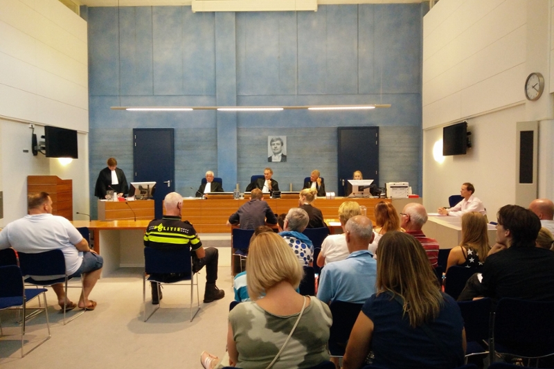 Nagespeelde strafzitting bij de meervoudige kamer op de open dag in Almelo