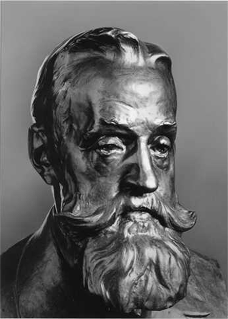 Portret van mr. E. Fokker